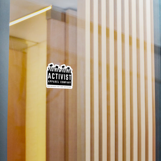 Activist Apparel Company Vinyl Decals, Social Justice Stickers, Protest Decor, Empowerment Wall Art, Laptop Stickers