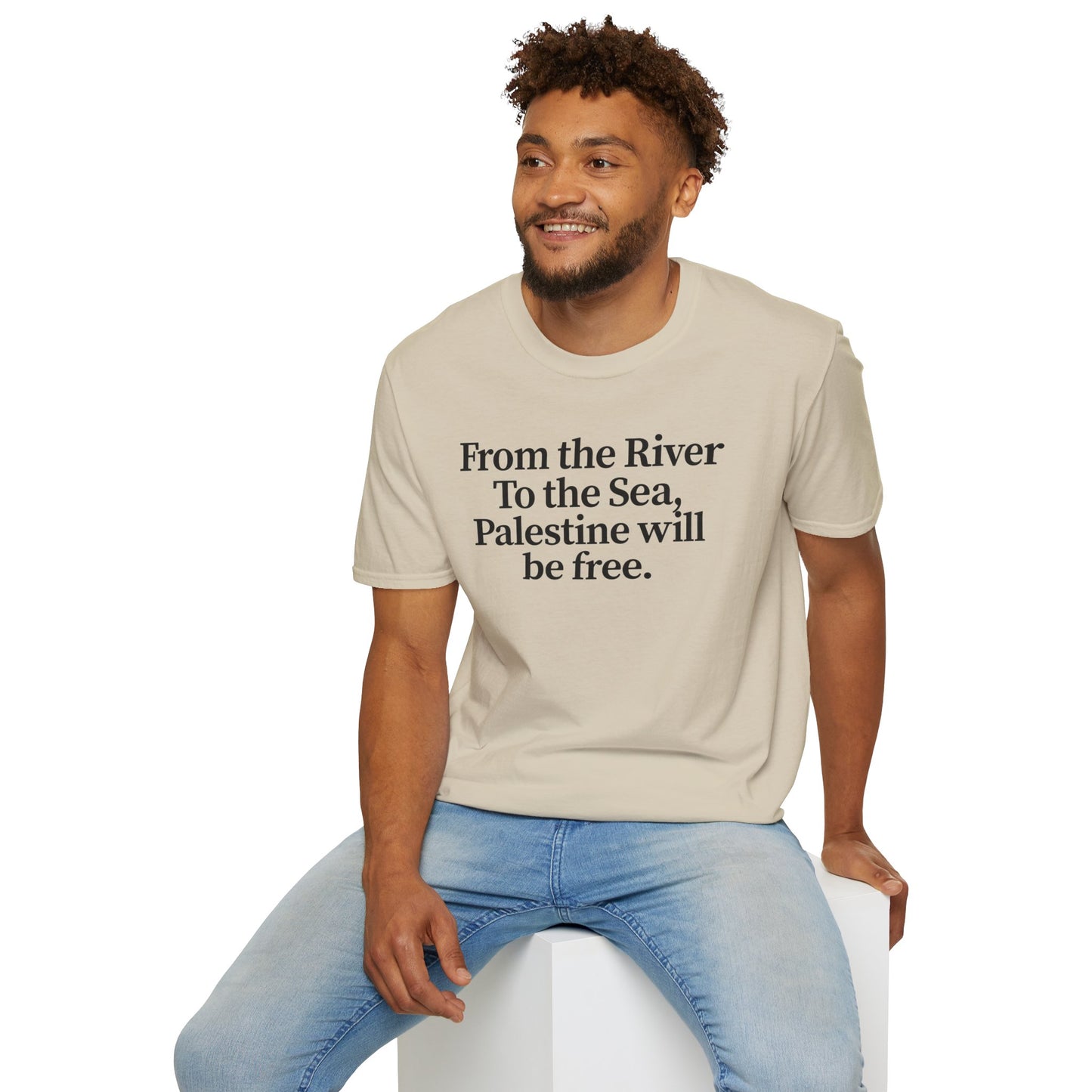 Free Palestine: "From the River to the Sea, Palestine Will Be Free'' Casual Wear, Activist Apparel