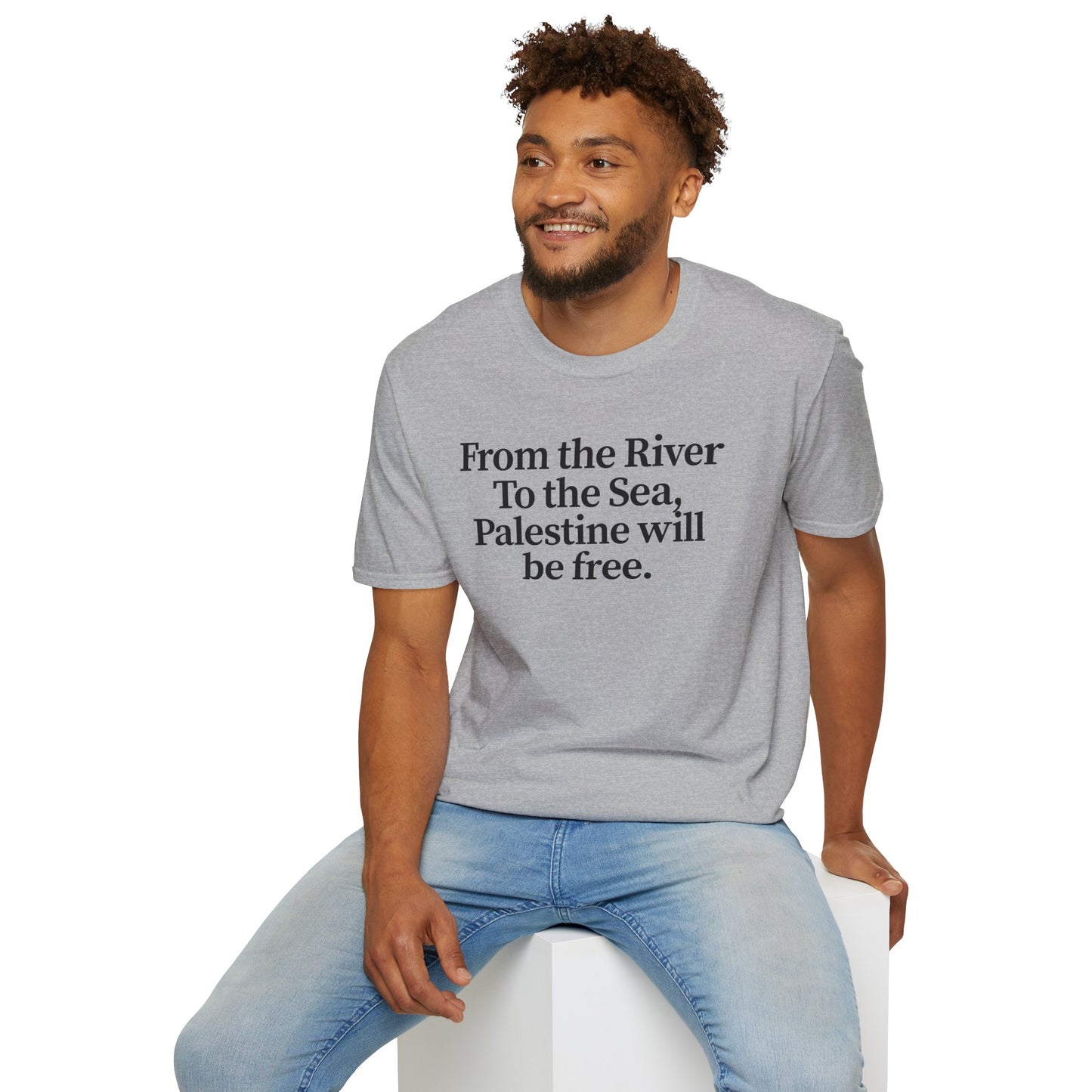 Free Palestine: "From the River to the Sea, Palestine Will Be Free'' Casual Wear, Activist Apparel