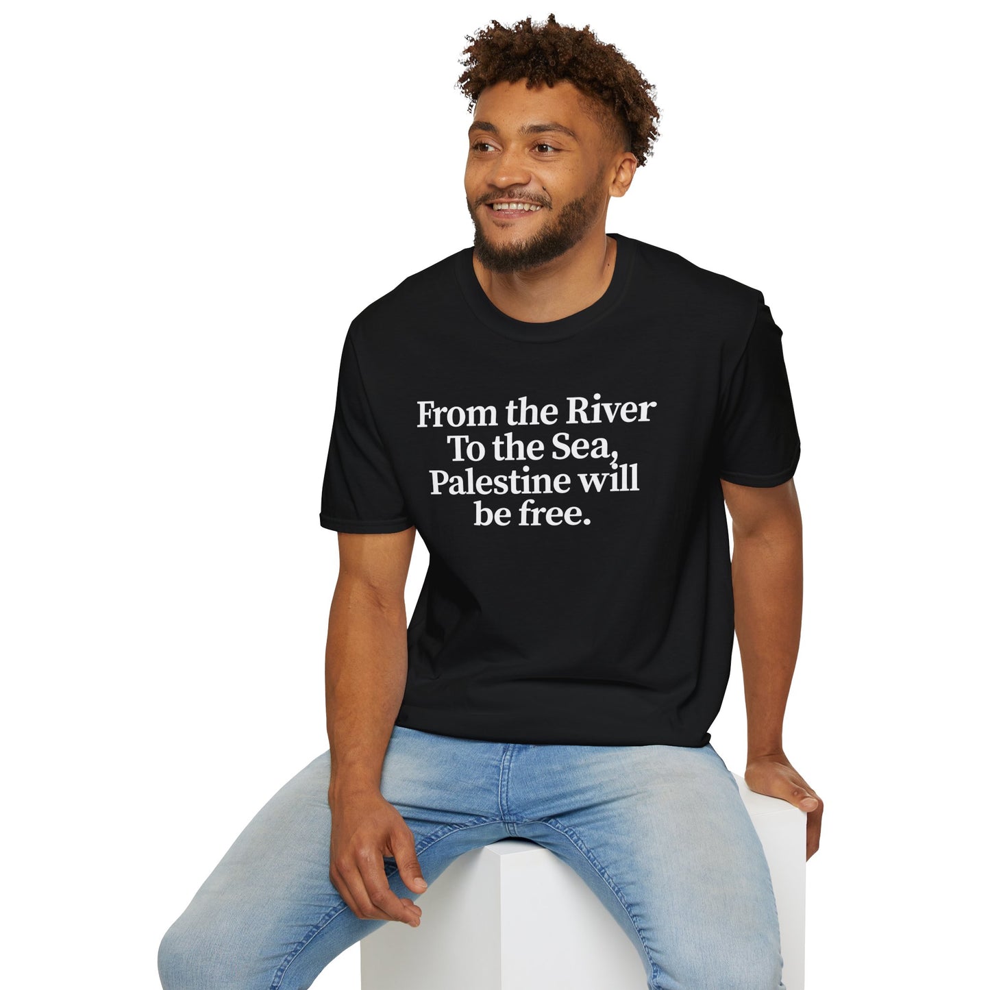Free Palestine: "From the River to the Sea, Palestine Will Be Free'' Casual Wear, Activist Apparel