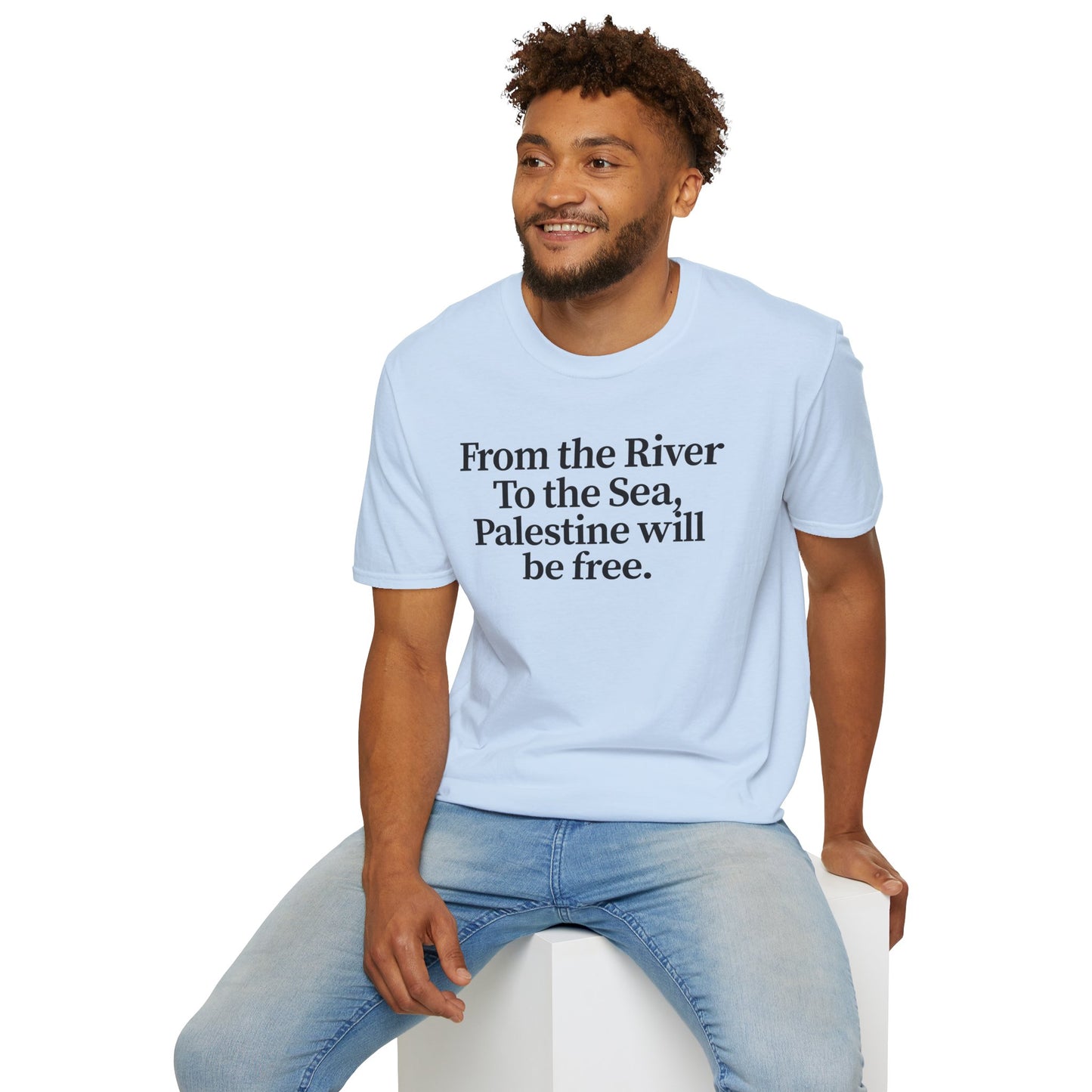 Free Palestine: "From the River to the Sea, Palestine Will Be Free'' Casual Wear, Activist Apparel