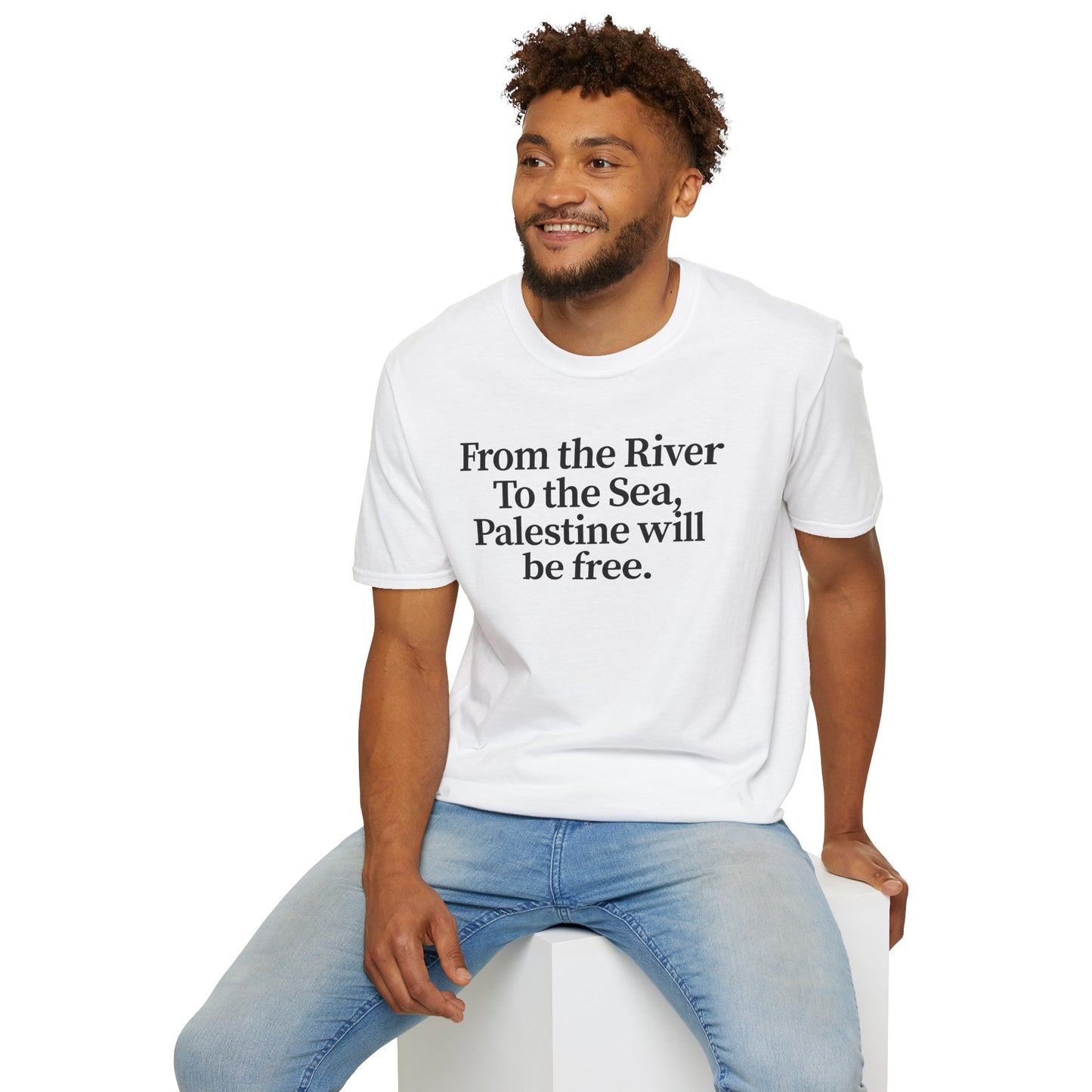 Free Palestine: "From the River to the Sea, Palestine Will Be Free'' Casual Wear, Activist Apparel