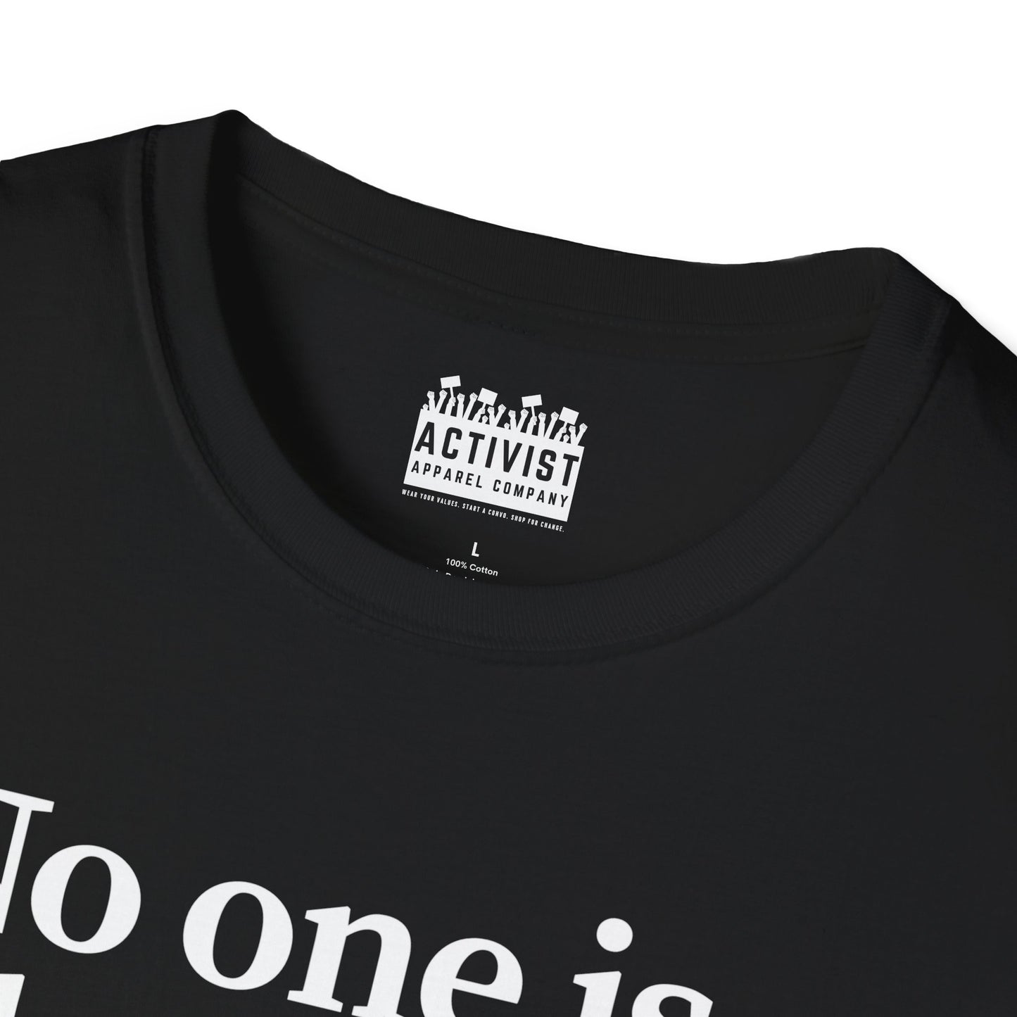 Immigrant Justice: Unisex Jersey Tee - "No One is Illegal on Stolen Land" | Statement Shirt, Activist Apparel, Casual Wear, Gift for Allies, Social [...]