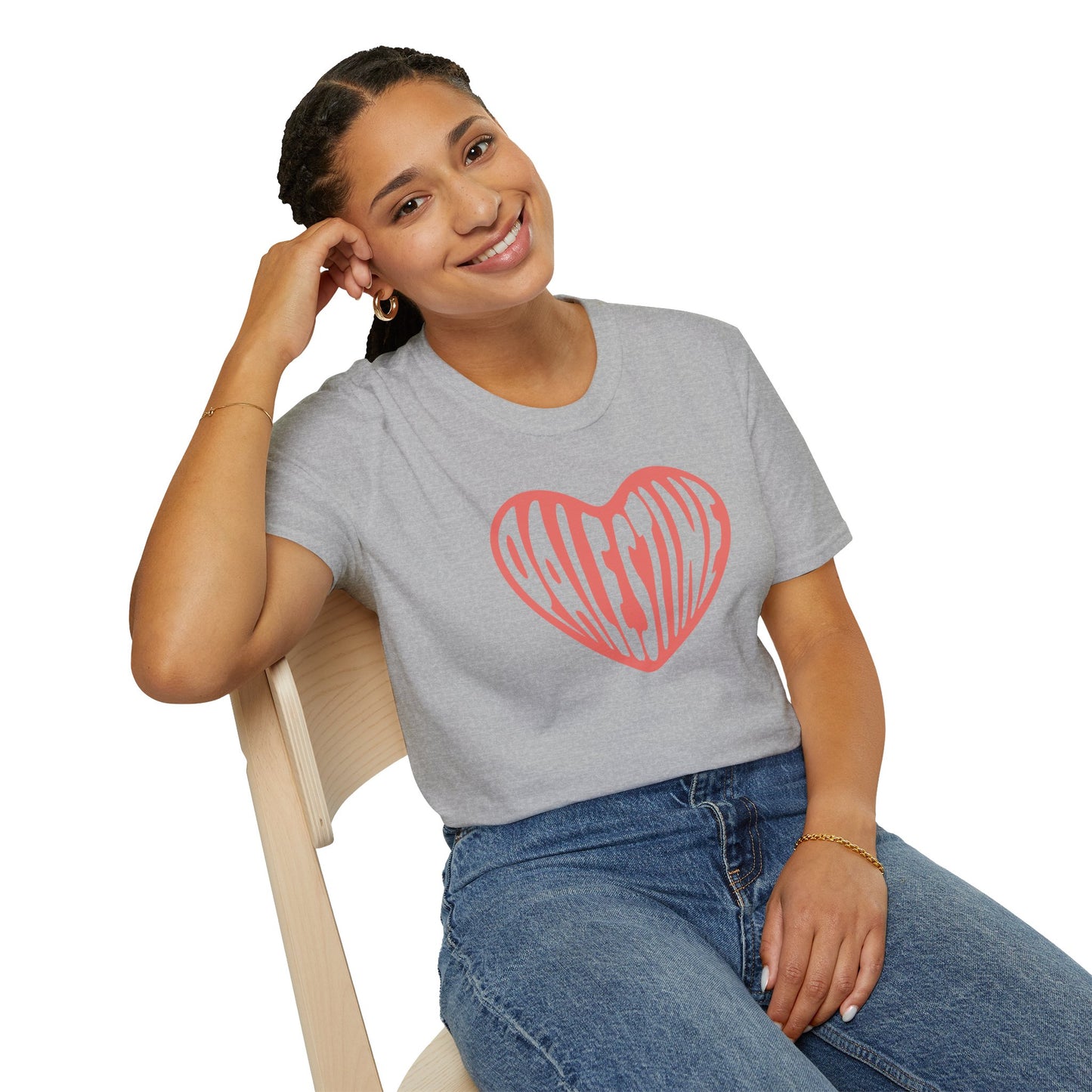 Free Palestine: Heart of Palestine Unisex Softstyle T-Shirt | Comfortable Graphic Tee for Everyday Wear, Thoughtful Gift Ideas, Activism, Casual Fashion