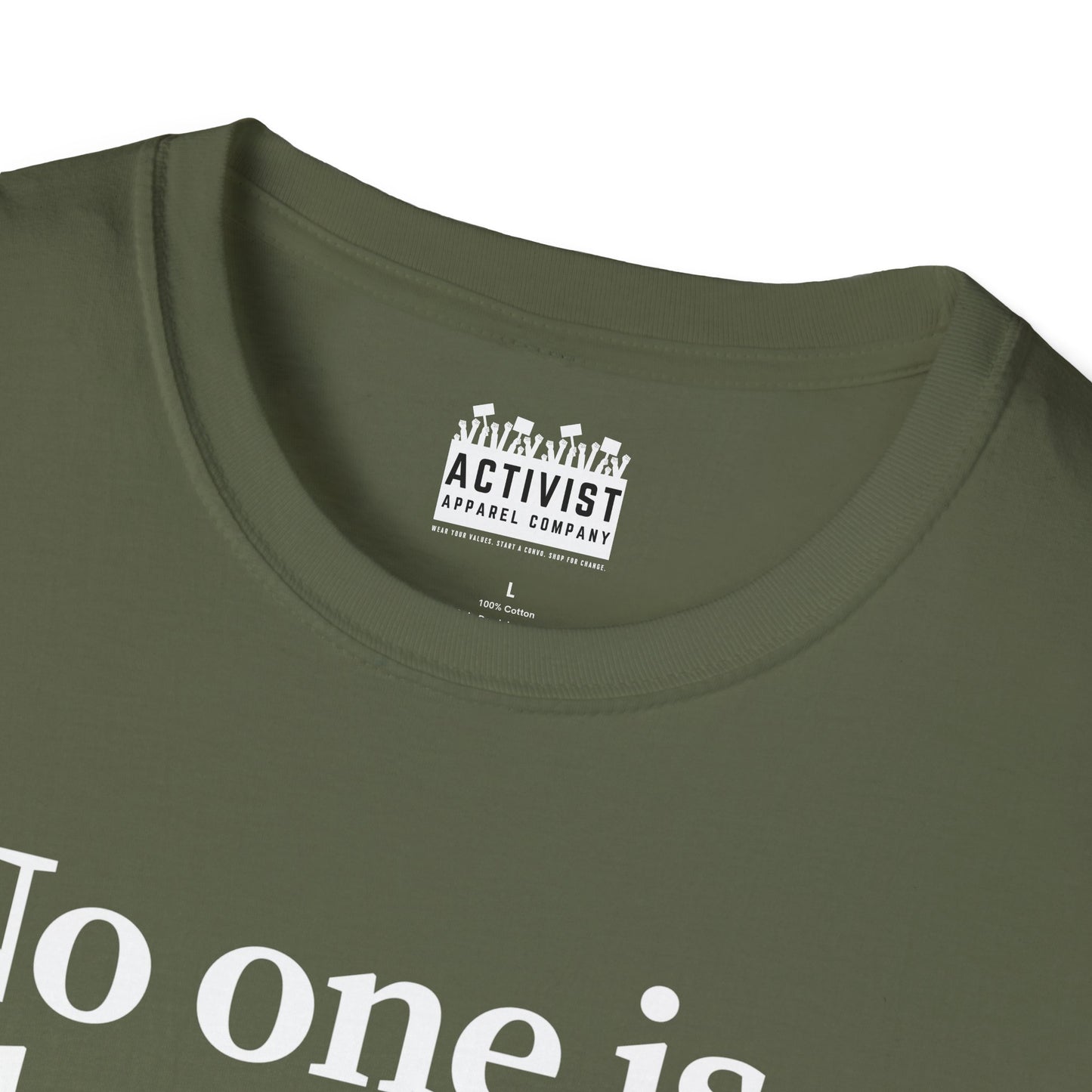 Immigrant Justice: Unisex Jersey Tee - "No One is Illegal on Stolen Land" | Statement Shirt, Activist Apparel, Casual Wear, Gift for Allies, Social [...]