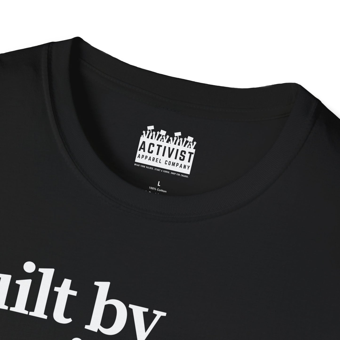 Immigrant Justice: Unisex Jersey Short Sleeve Tee - Built by Immigrants, Inspirational T-Shirt, Casual Wear, Gift for Advocates, Everyday Statement Tee