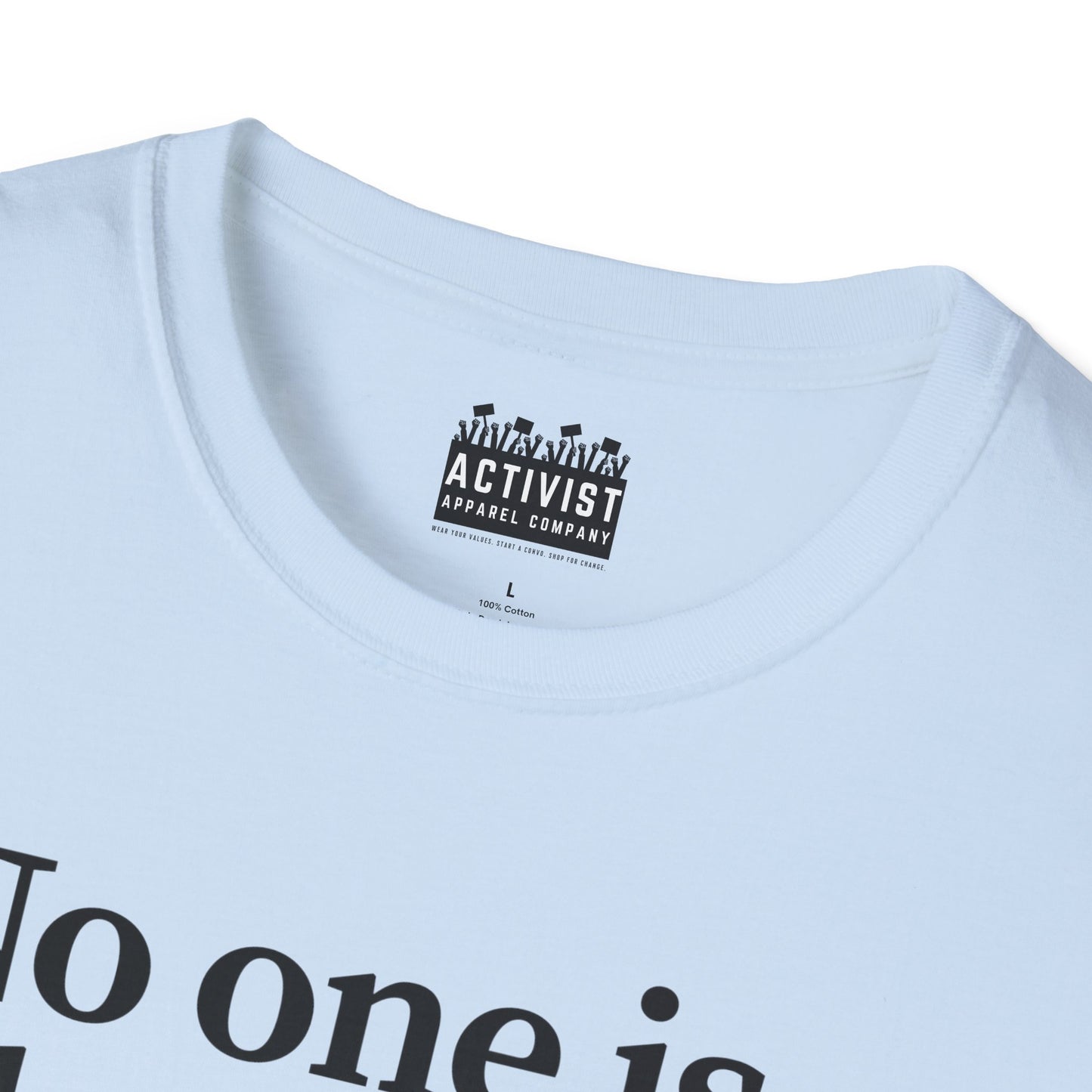Immigrant Justice: Unisex Jersey Tee - "No One is Illegal on Stolen Land" | Statement Shirt, Activist Apparel, Casual Wear, Gift for Allies, Social [...]